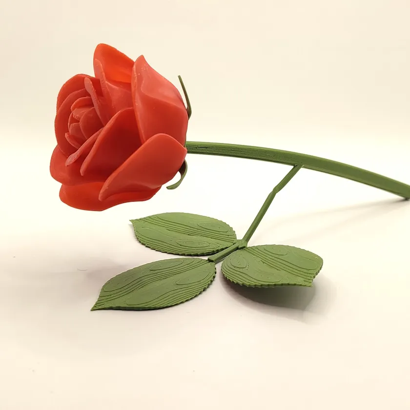 942 - Rosa sencilla con Base