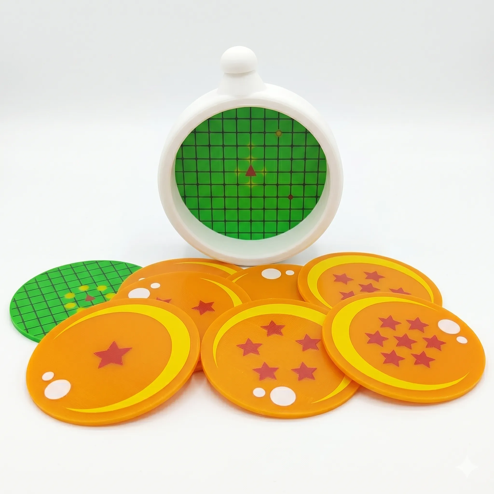 Set Portavasos Dragon Ball - 10 Pzas (20 cm)