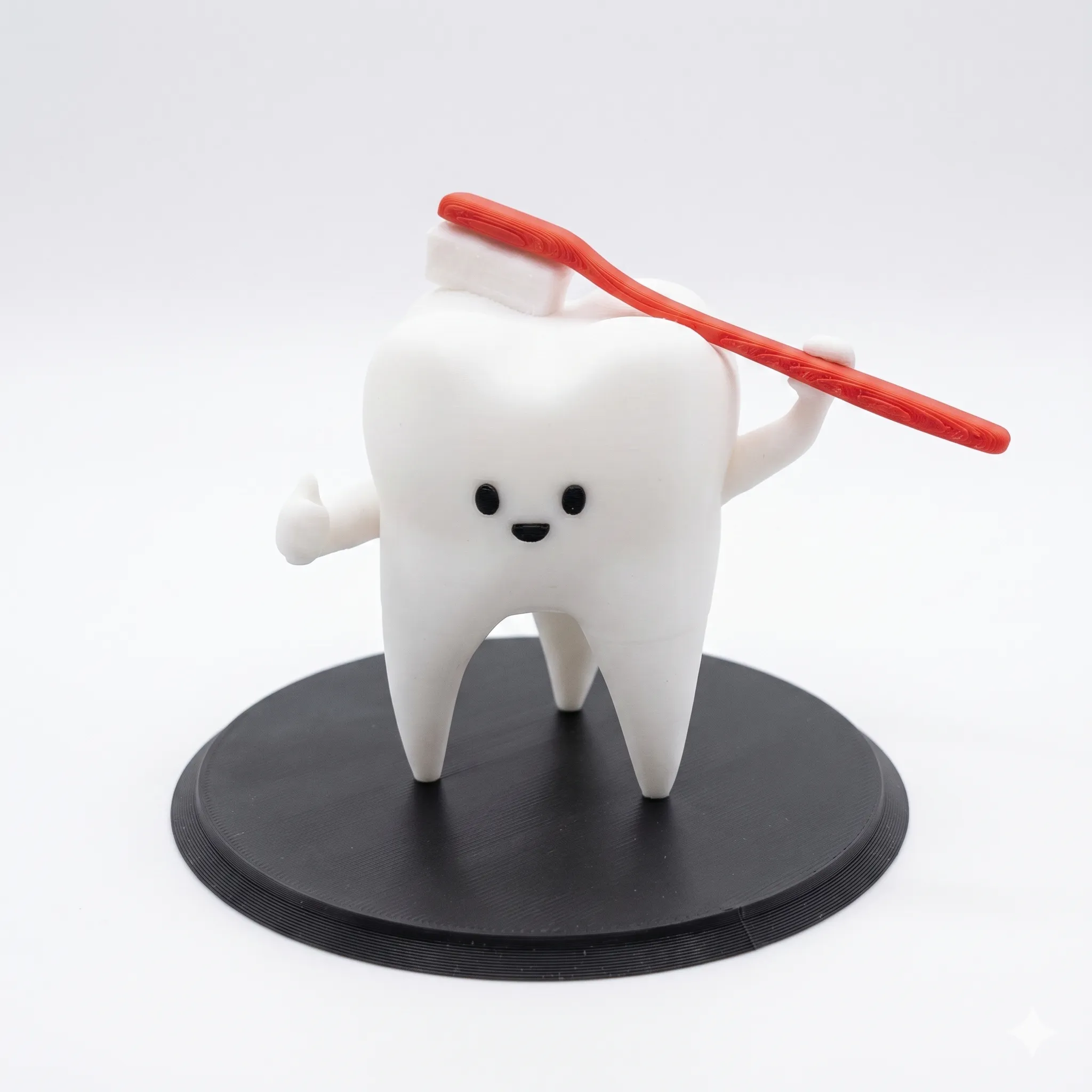 Muela con Cepillo de Dientes - 10 cm