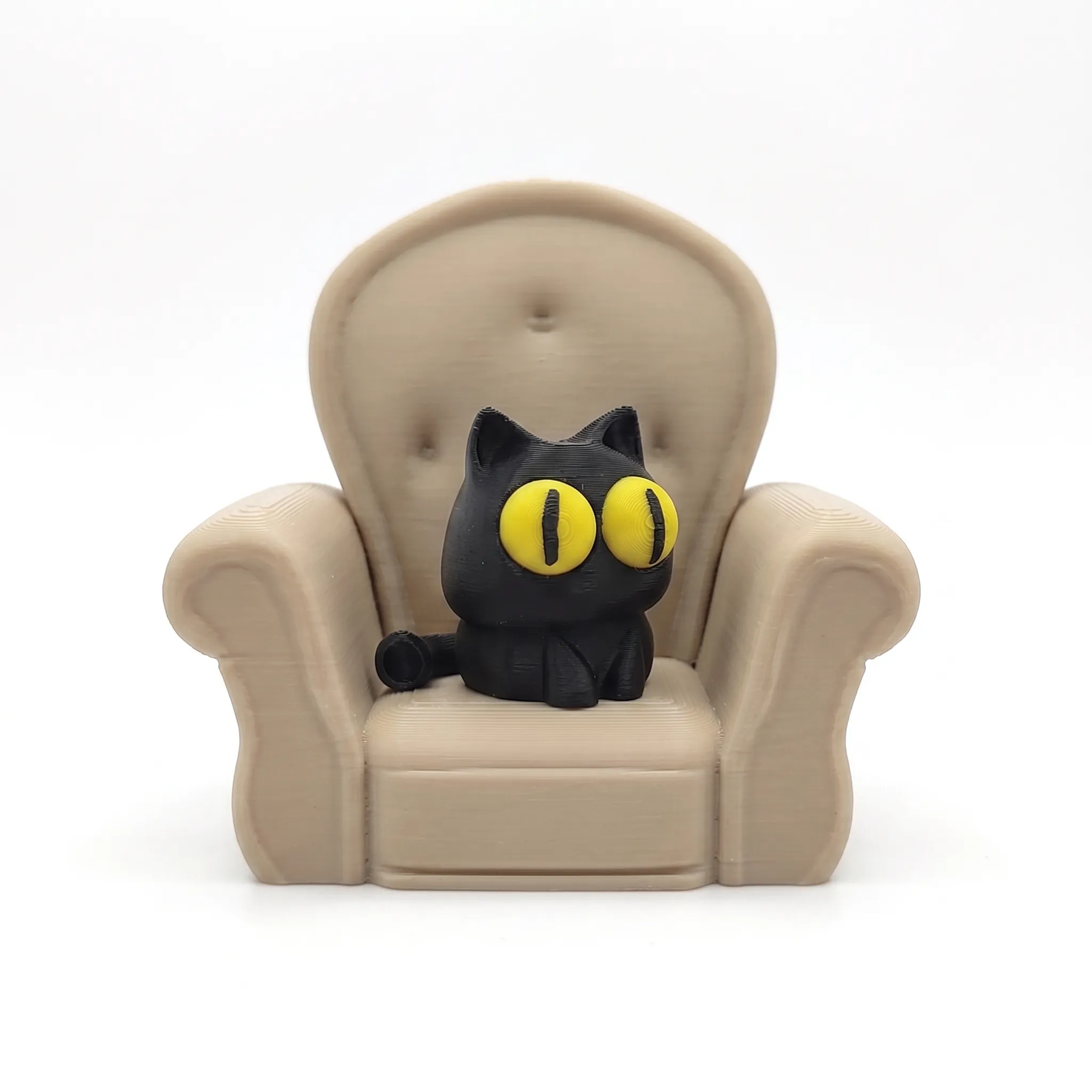 Gato sentado - 8 cm