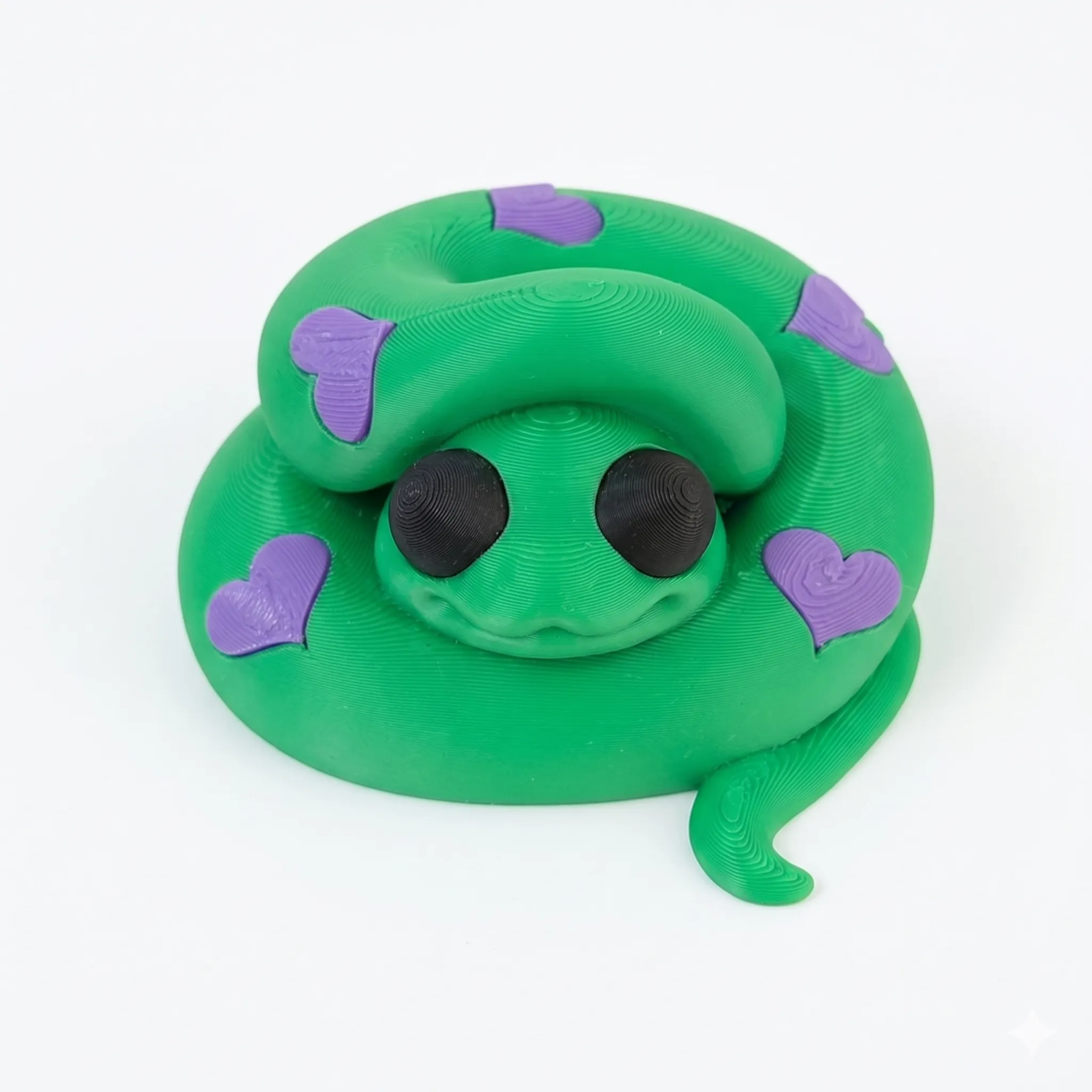 Serpiente con Corazones - 9 cm
