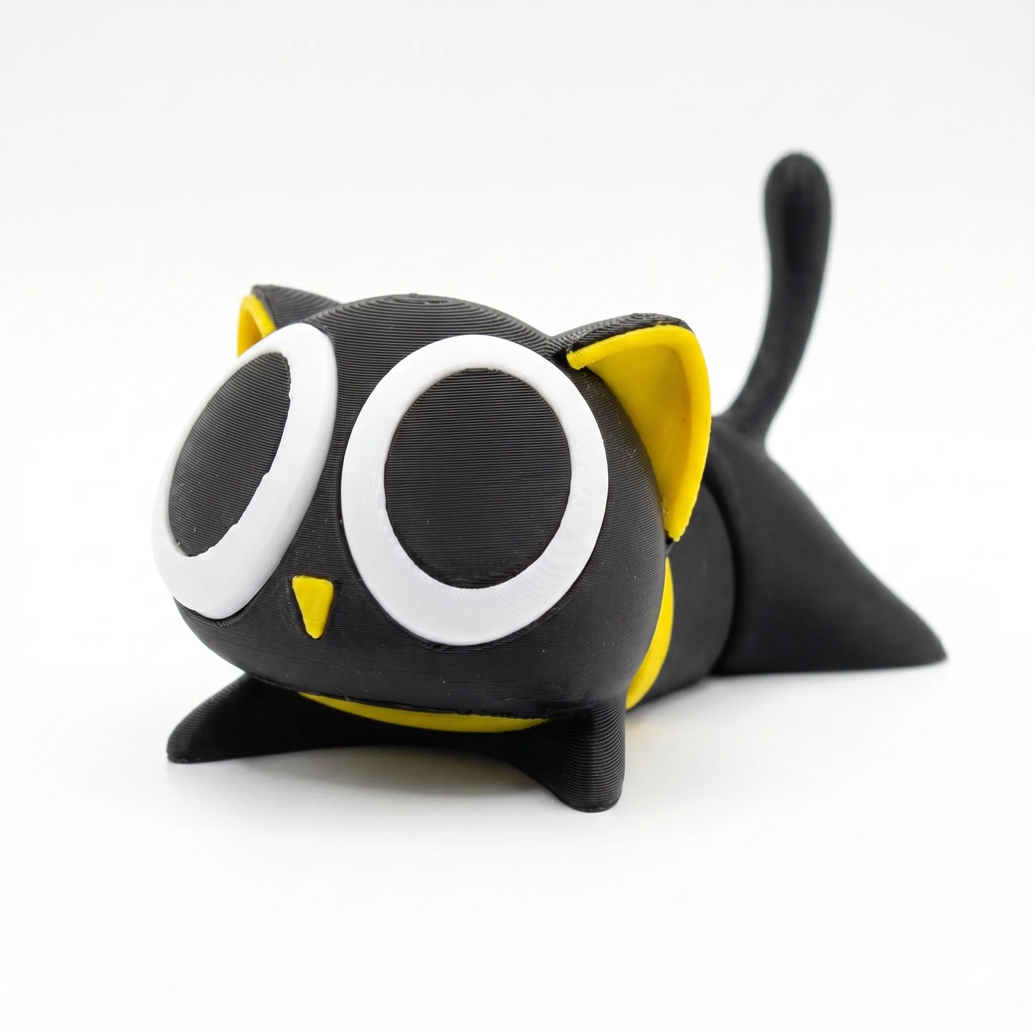 Gato Ojos Grandes - 9 cm