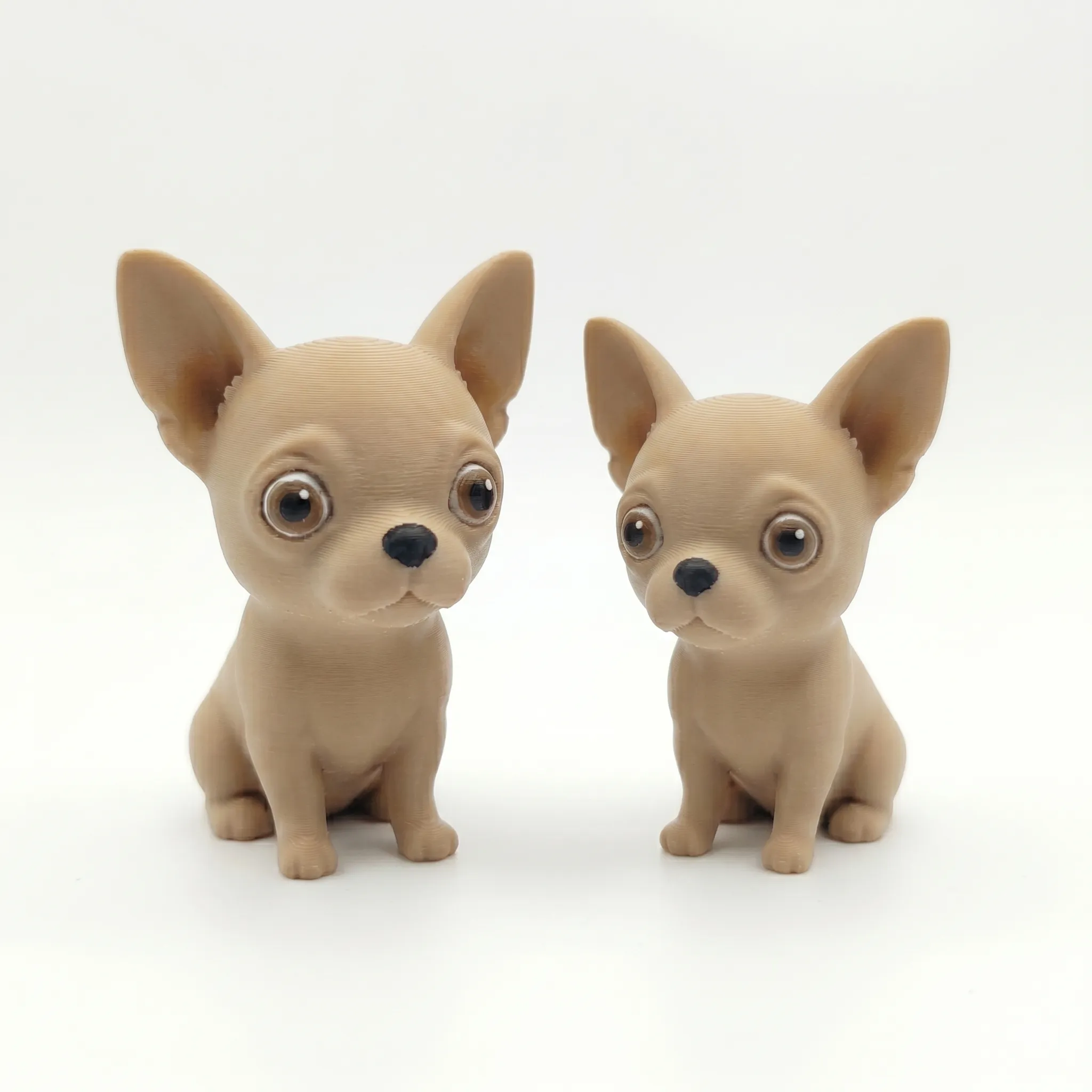 Chihuahua (2Pzas) - 6 cm y 5cm