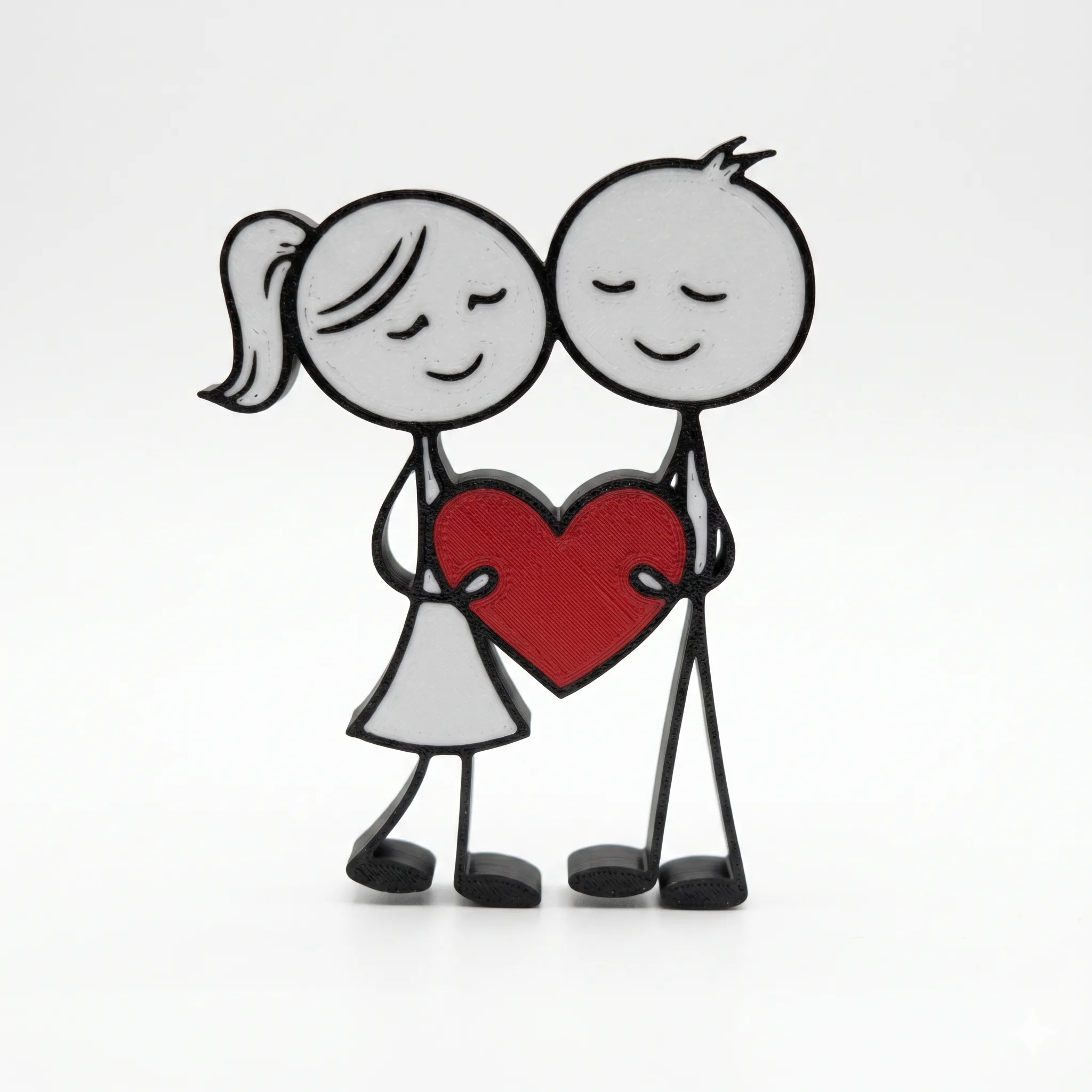 Pareja de enamorados - 10 cm