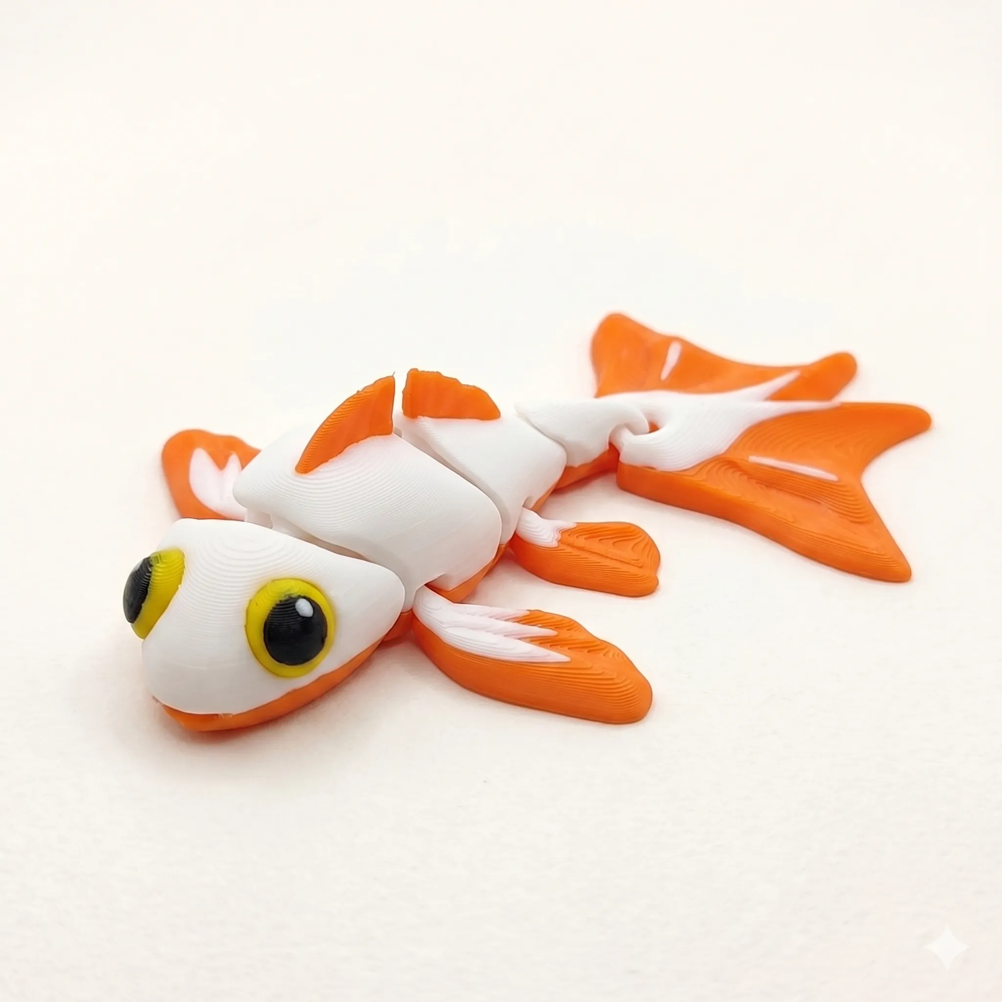 Pez dorado Flexi - 12 cm