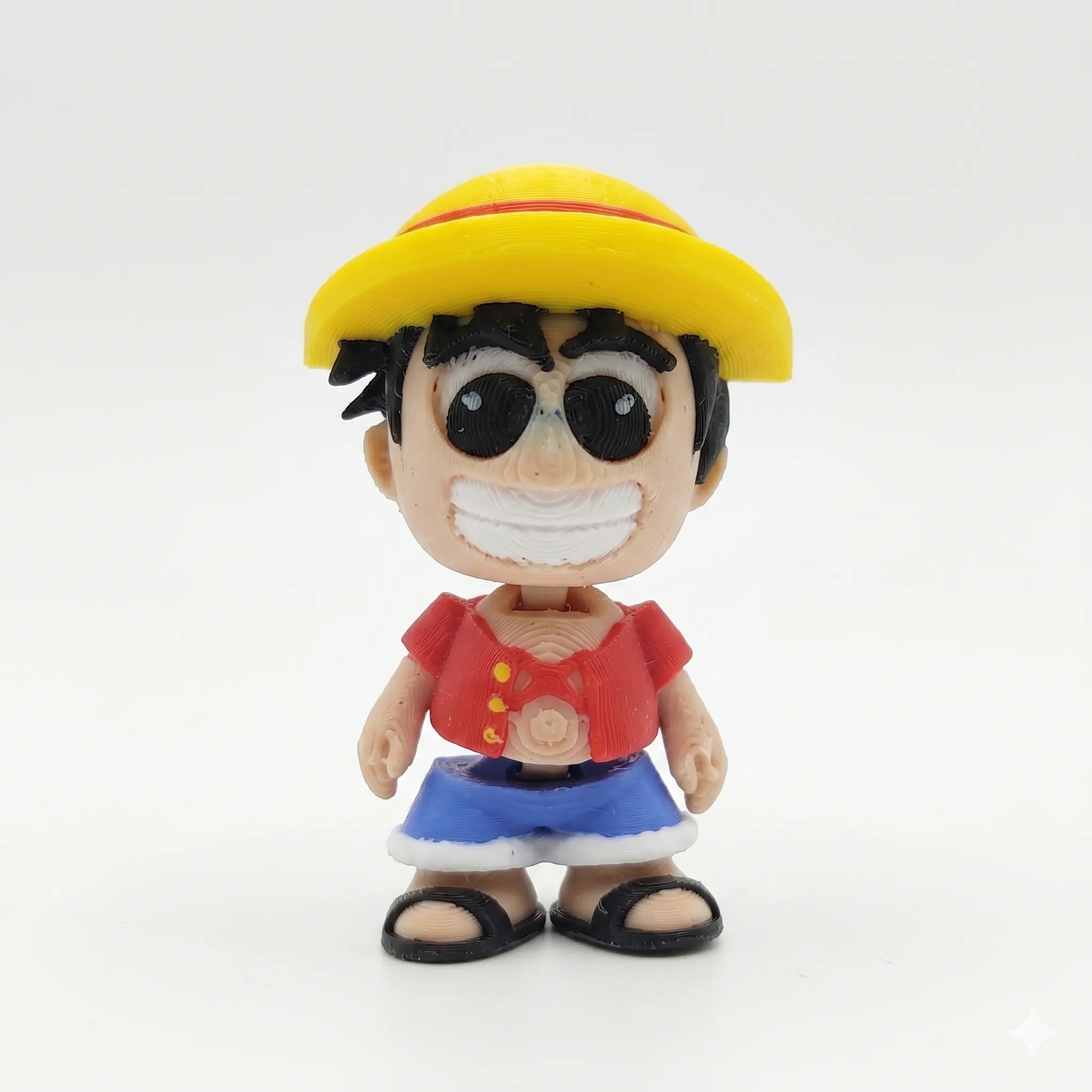 Luffy Flexy - 6 cm