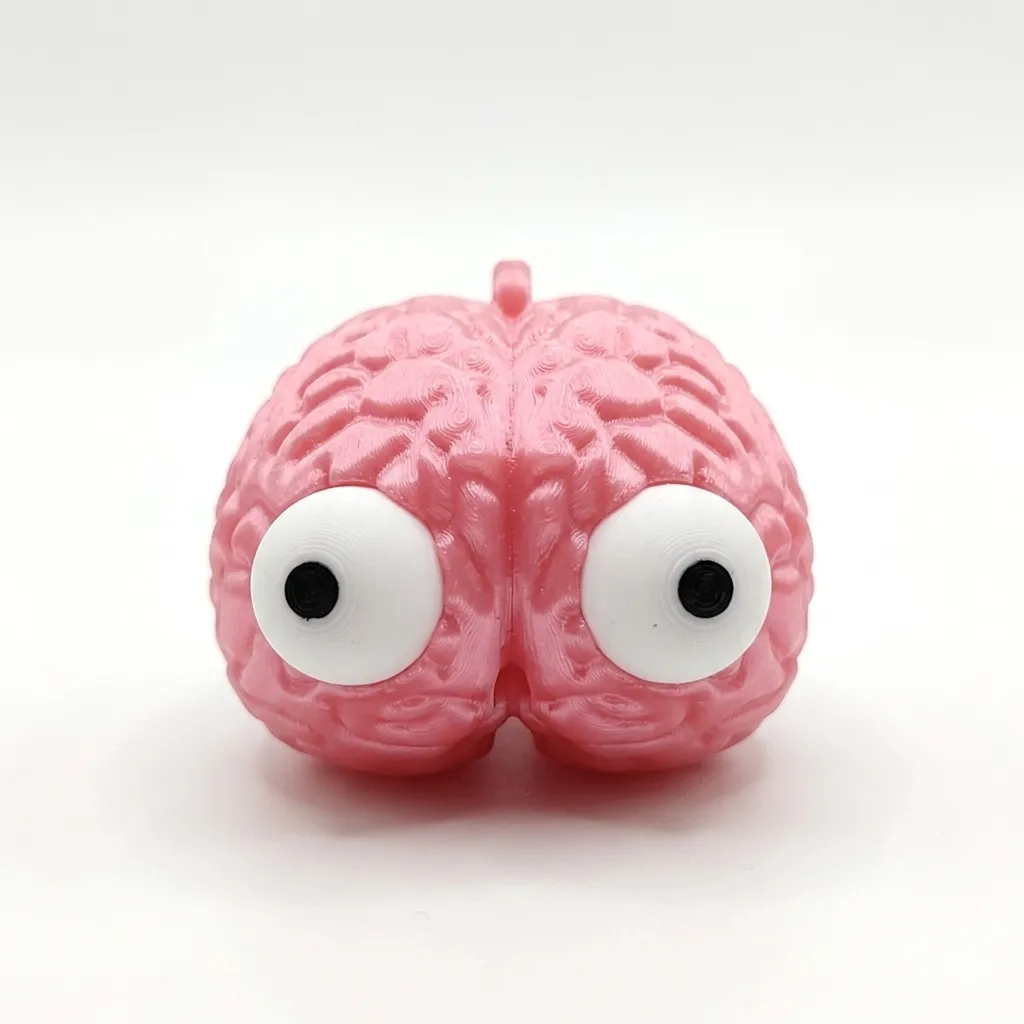Cerebro de llavero - 4 cm