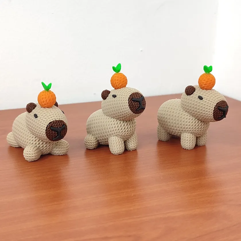 Capibaras - Set 3 Pzas (5 cm)