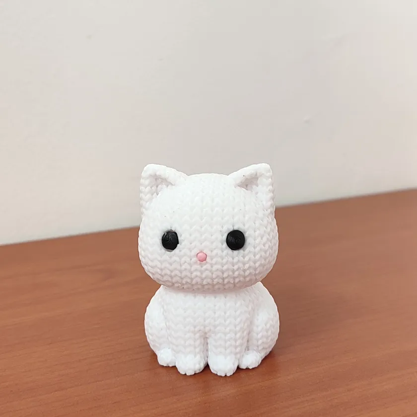 Gato Crochet - 6 cm