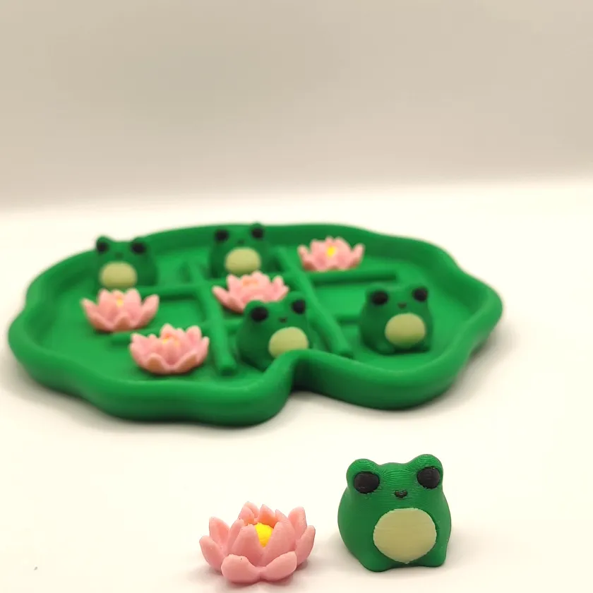 Tic Tac Toe - Lirio y Ranitas - Multicolor