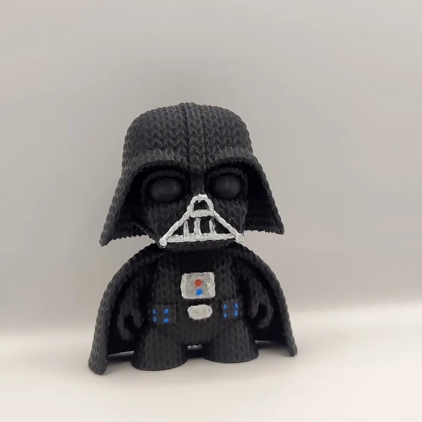 Dart Vader Crochet - 9 cm