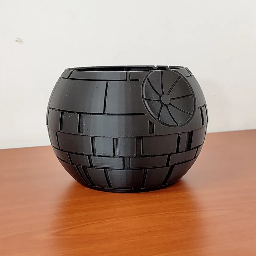 Maceta de Estrella de la Muerte (Star Wars) - 14 cm