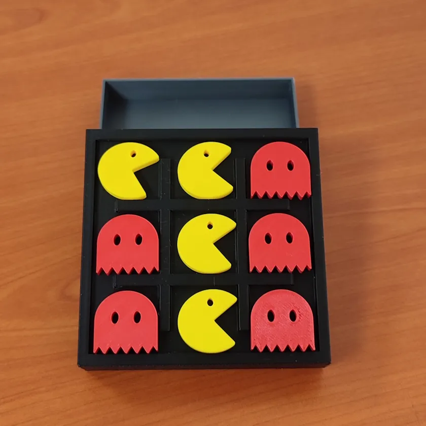 Tic Tac Toe Pacman - 10 cm