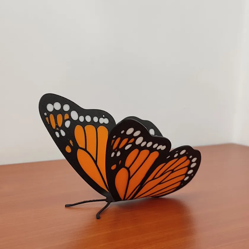 Mariposa Monarca - 16 cm