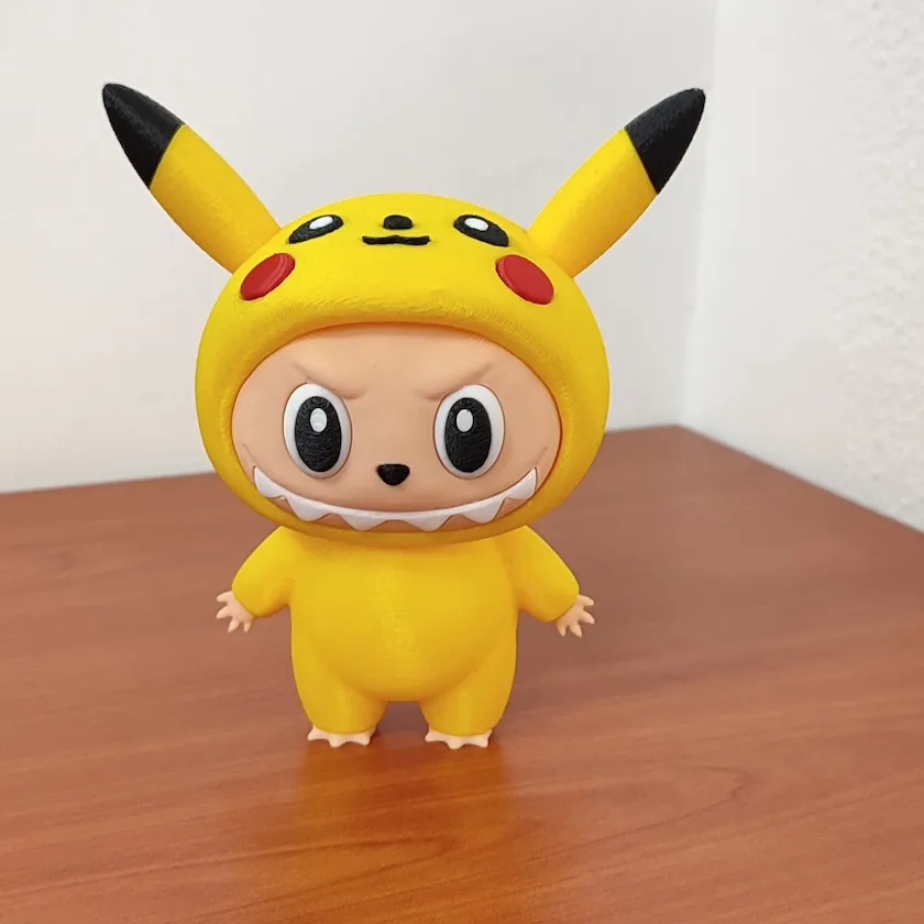 Labubu Pikachu - 13 cm