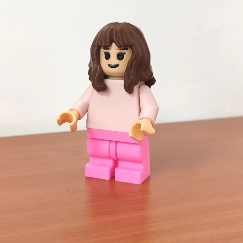 Personaje Femenino Lego - 10 cm