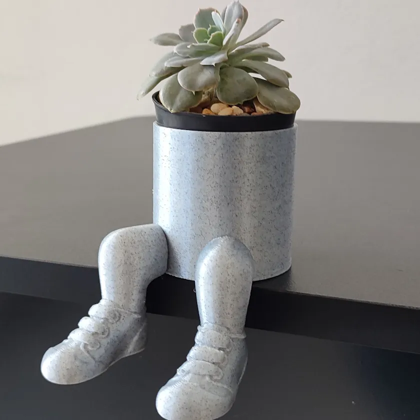 Maceta Piernas - 12 cm