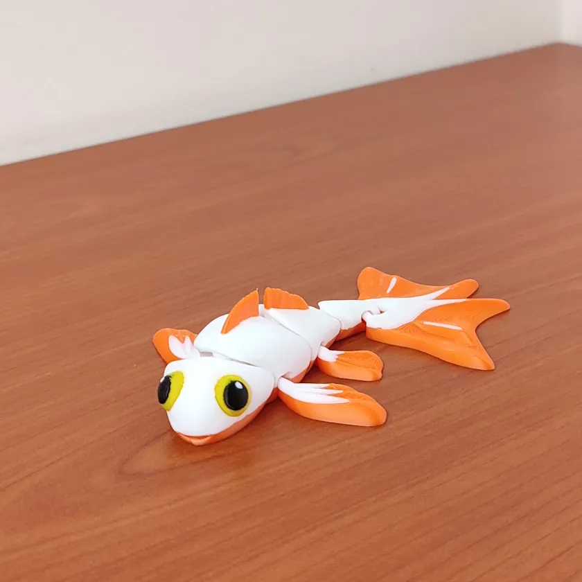 Pez dorado Flexi - 12 cm