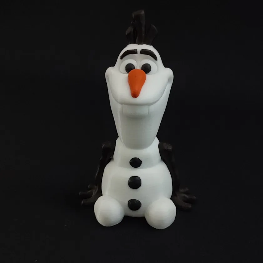 Olaf en partes sentado - 14 cm