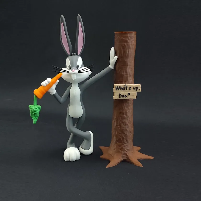 Bugs Bunny en partes - 18 cm