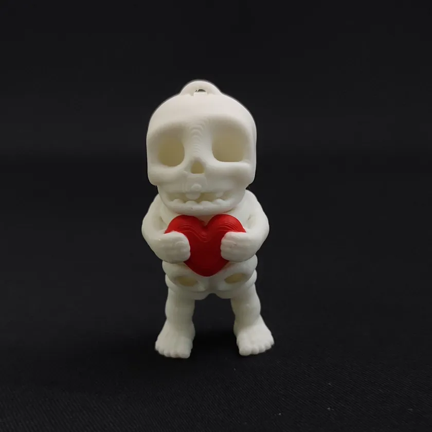 Tiny Esqueleton Corazón - 7 cm