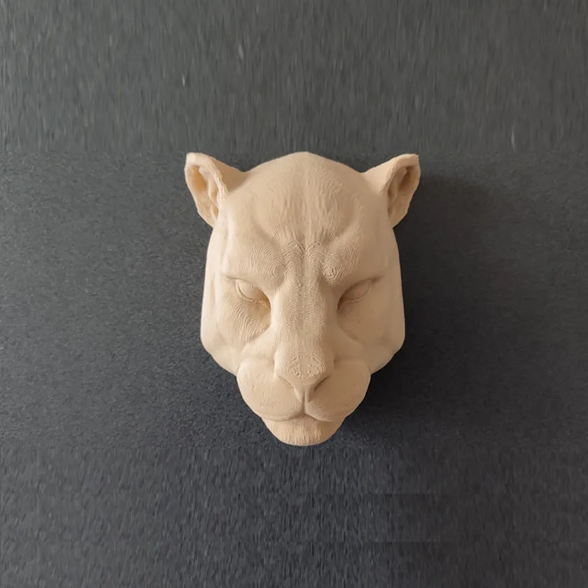 Cabeza puma pared 50%