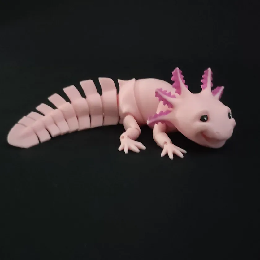 Ajolote Flexi Sonriente - 15 cm