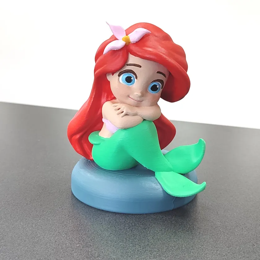 Estatua Sirenita 132%
