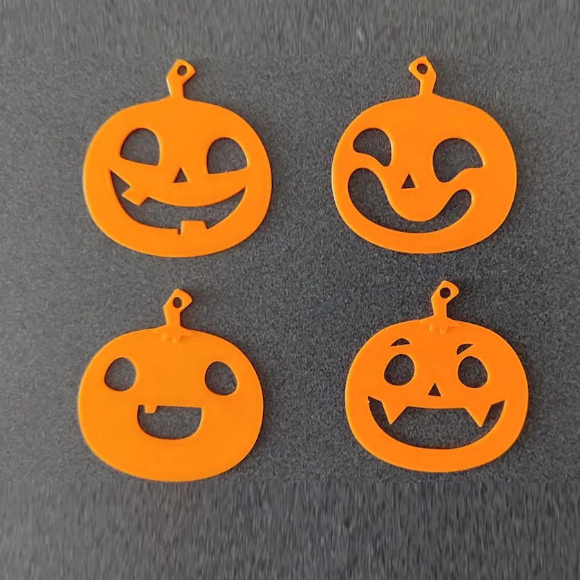 Calabazas Planas 7pzas - Set 7 Pzas (6cm)