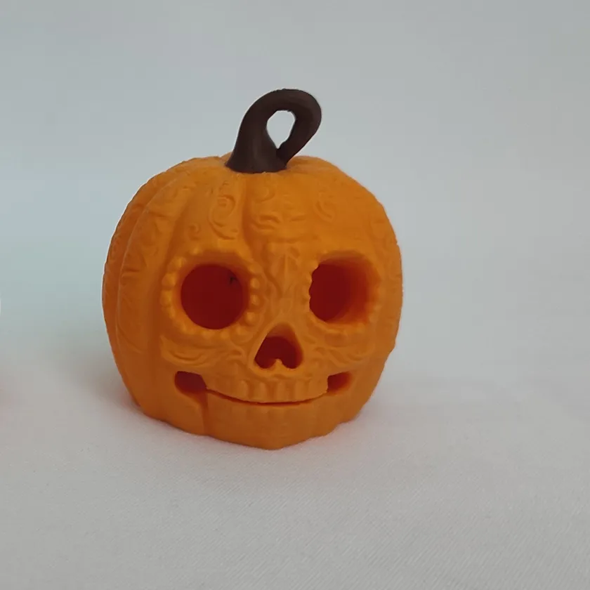 Calabaza con Diseño - 7 cm