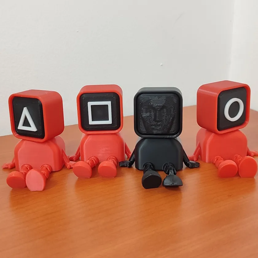 Set Juego del Clamar [4Pza(s)] - 6 cm