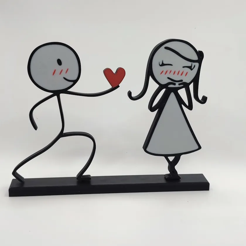 Set Enamorados - 20 cm