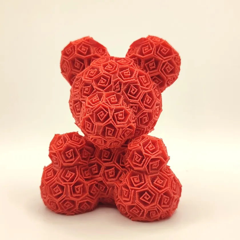 Oso de Rosas - 10 cm