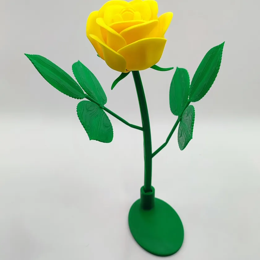 Rosa hojas dobles - 20 cm