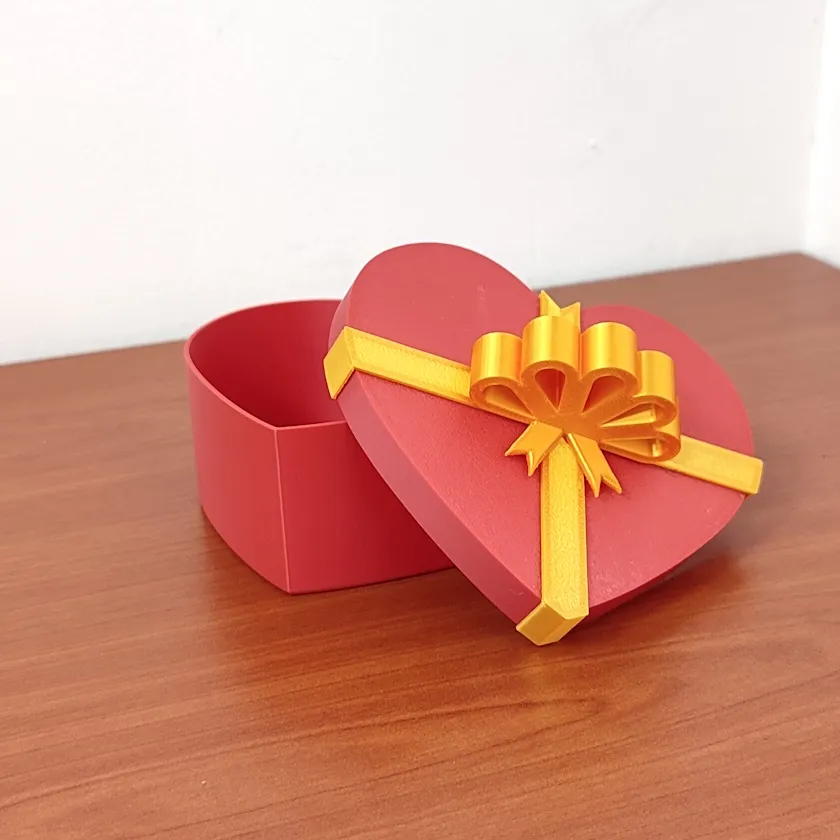 Caja con forma de Corazón - 10 cm
